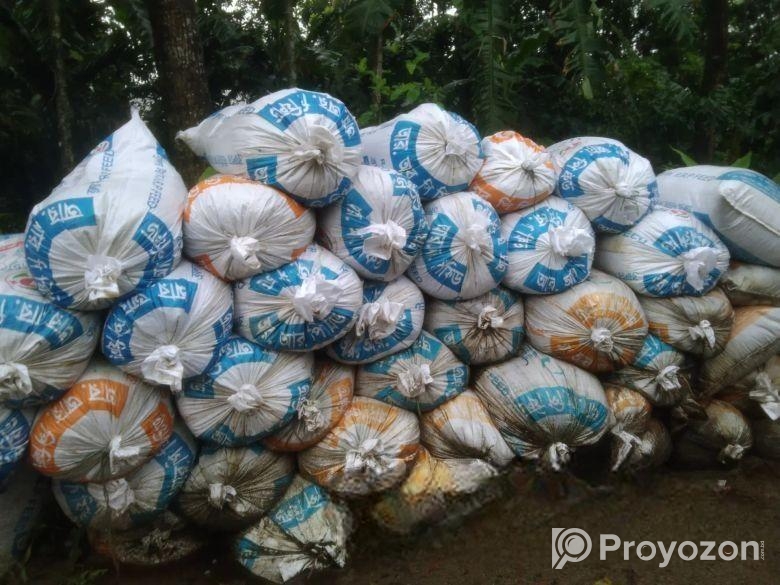 ব্রয়লার বৃষ্টা বস্তা বিক্রি করা হবে