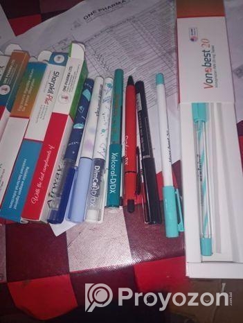 বিভিন্ন কোম্পানির কলম