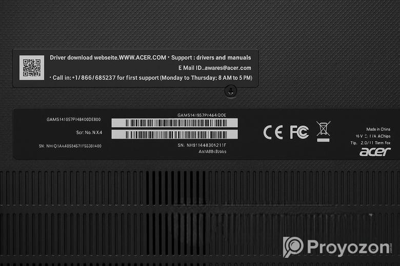Acer Aspire A715 Ryzen 5 | 16gb Ram 512gb Ssd 4gb Graphics