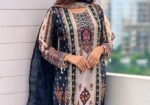 ইন্ডিয়ান ওয়েটলেছ জর্জেট কাপড়ের থ্রি পিছ