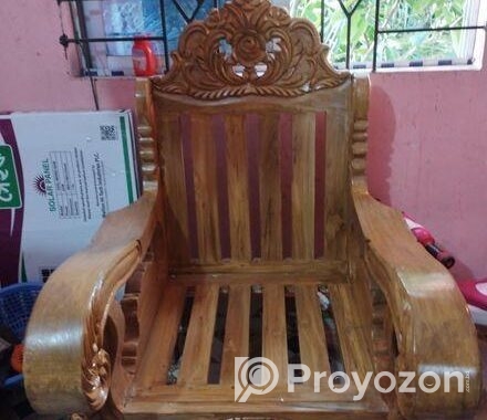 সেগুন কা‌ঠের সোফা