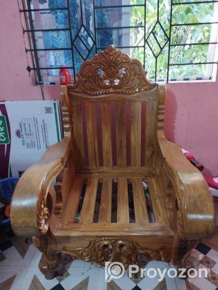 সেগুন কাঠের সোফা