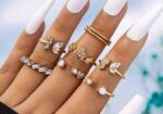Golden Finger Ring Set