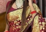 সিল্ক কাতান শাড়ি