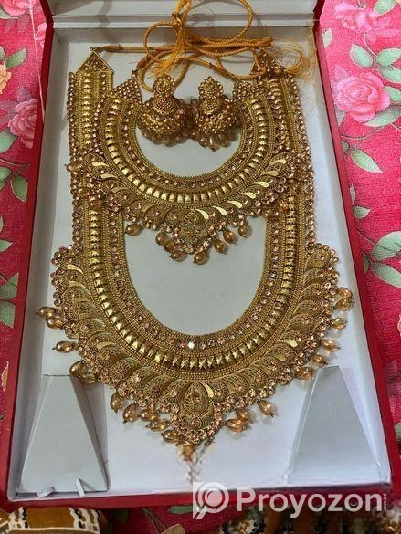 Gold Plate Jewellary Set
