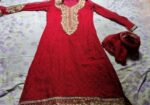 Used Dress and sharee Combo sell
