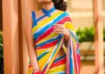 জর্জেটের শারি আর ব্লাউজ পিস