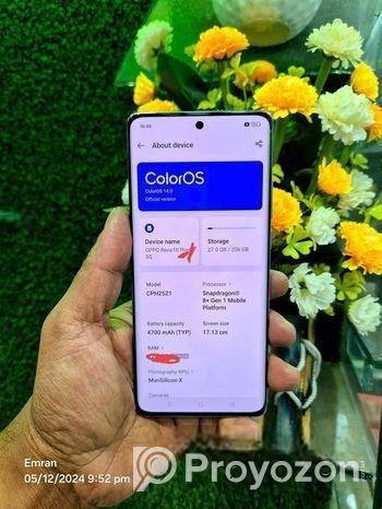 OPPO Reno 10 Pro box 16/256 (Used)