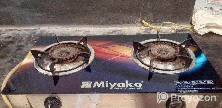 Miyako Two Burner Gas Stove