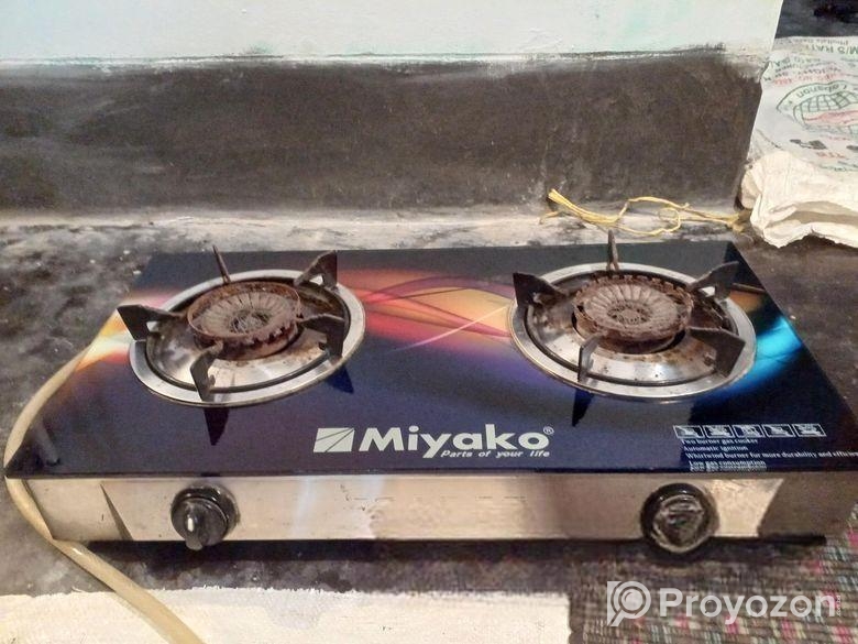 Miyako Two Burner Gas Stove