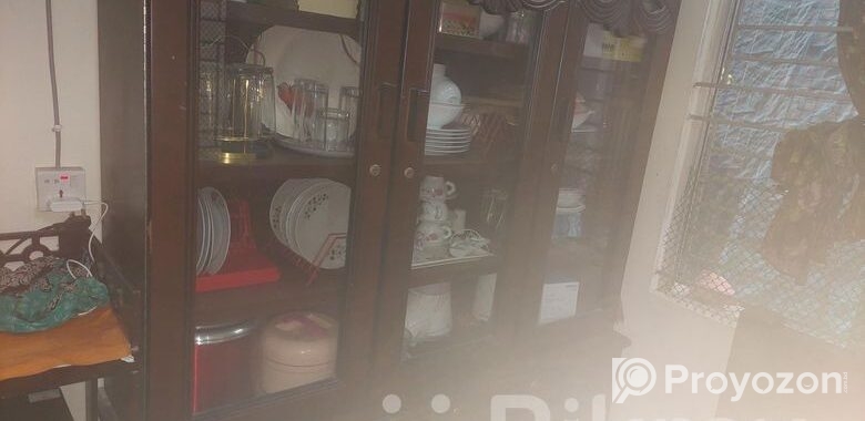 Single bed,3door Showcase,dining table comboo