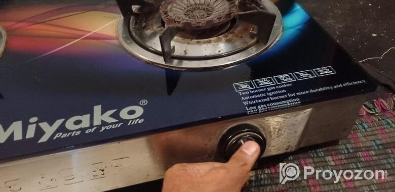 Miyako Two Burner Gas Stove