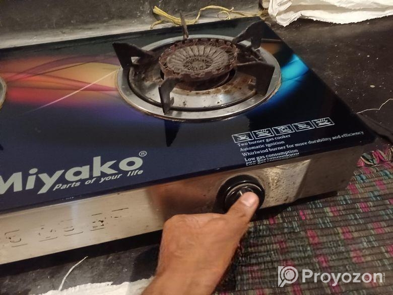 Miyako Two Burner Gas Stove