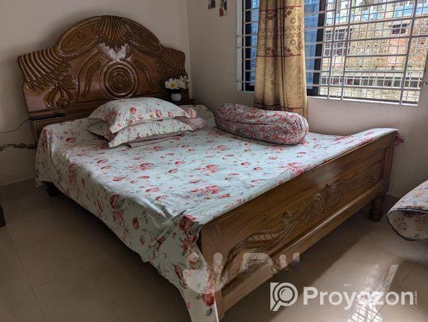 Urgent sell of a Double bed wooden