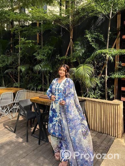 Digital Print Three Piece