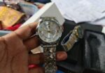 Binbond diamond cut watch for men