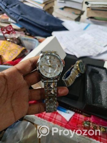 Binbond diamond cut watch for men