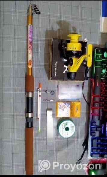 ফিশিং হুইল ৭ ফিট কার্বন ফাইভার ৪ হাজার সিরিজ রিল স