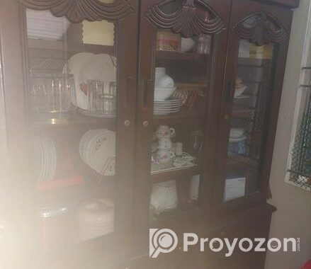 Single bed,3door Showcase,dining table comboo