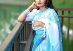 chanderi silk saree