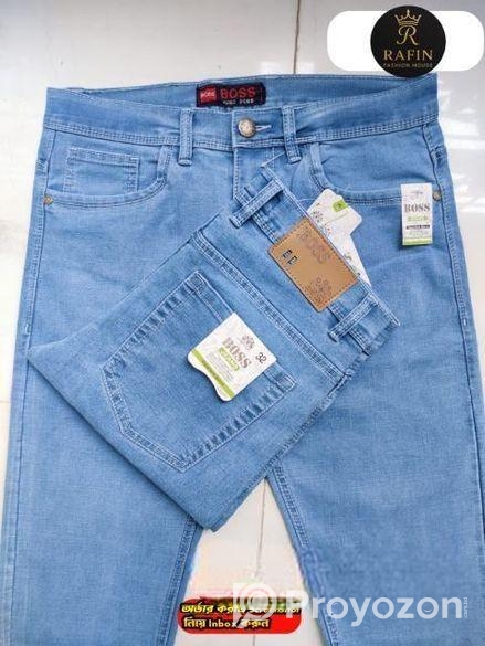 Semi Narrow Slim Fit Denim Pant