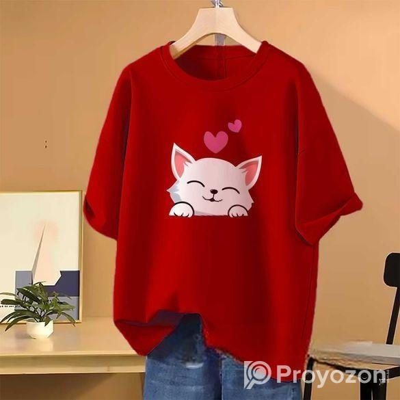 Drop Shoulder T-shirt for Women’s