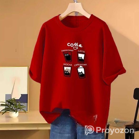 Drop Shoulder T-shirt for Women’s