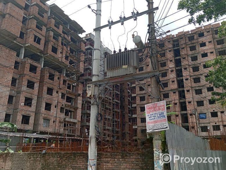 উত্তরখানে (চানপাড়া) নির্মাণাধীন ফ্ল্যাট ১৩০০ স্কয়