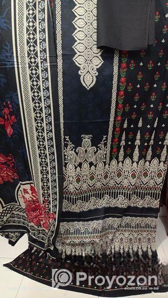 সুলভ মূল্য ভালো নতুন সুতি ও জমদানি মানের থ্রিপিস উ