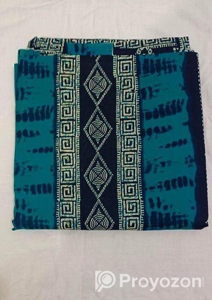 সুলভ মূল্য ভালো নতুন সুতি ও জমদানি মানের থ্রিপিস উ