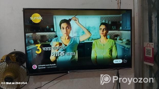 Konka ৪৩ ইঞ্চি Android স্মার্ট ভয়েস কন্ট্রোল এলইড