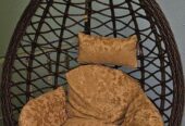 Hanging Egg Chair with stand (dolna)