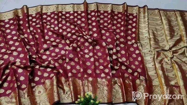 কাতান শাড়ি