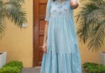 soft cotton hand embrodary kurti