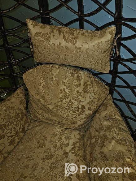 Hanging Egg Chair with stand (dolna)