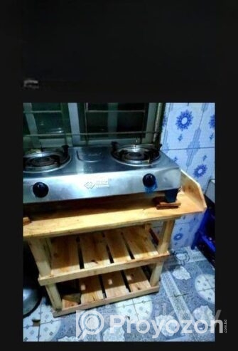 Gas stove or induction cooker stand table