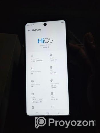 Tecno spark 20c (Used)