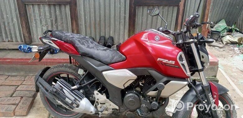 Yamaha FZS V3 BS6 3D logo virsion 2023