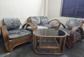 Cane Sofa Set ‍Sell hobe