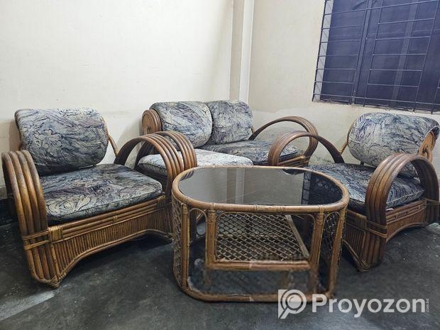Cane Sofa Set ‍Sell hobe