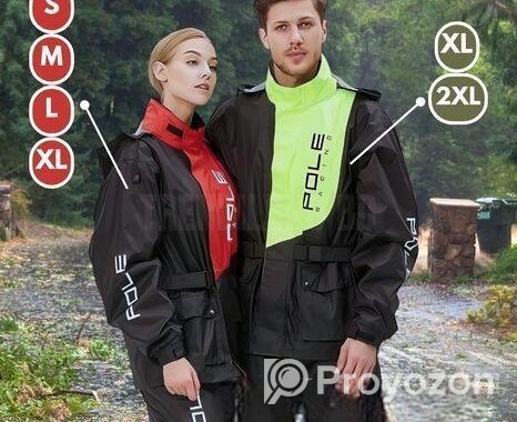 Pole Racing Waterproof Raincoat