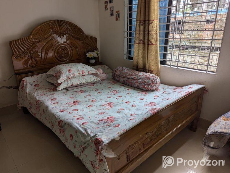 Urgent sell of a Double bed wooden