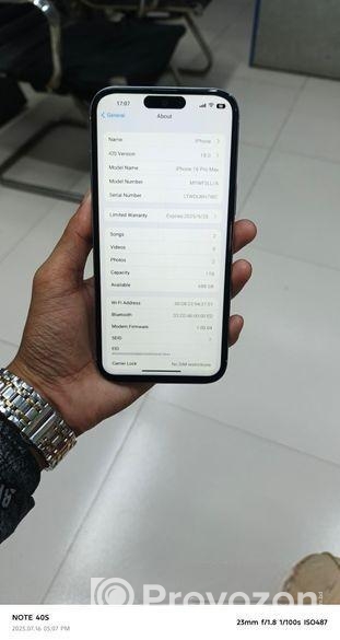 Apple iPhone 16 Pro Max MASTER COPY (Used)