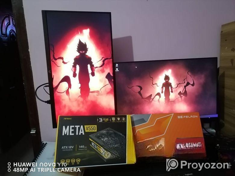 argent sale pc – dual monitor graphics card rx 580