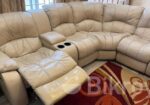 Used 5 pcs Reclining Leather sofa set (Imported)