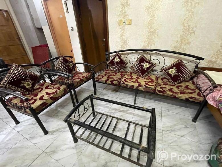 Rod Iron Sofa