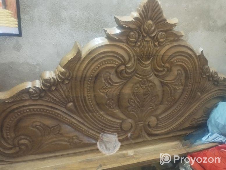 কাঠের খাট