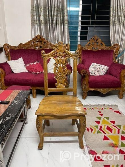 Dining Table Chairs ( Shegun Wood )