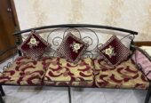 Rod Iron Sofa