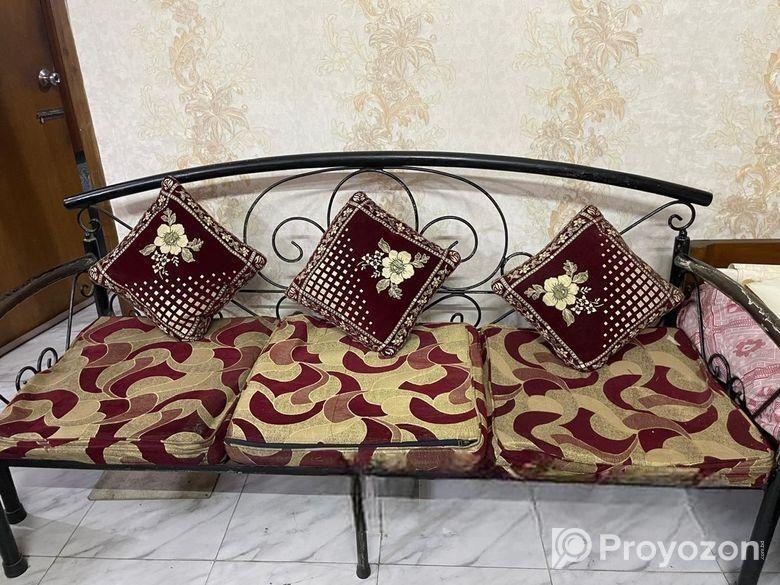 Rod Iron Sofa